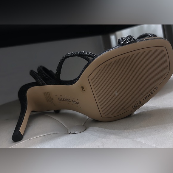 Gianni Bini Strappy Rhinestone Heels - Picture 6 of 6